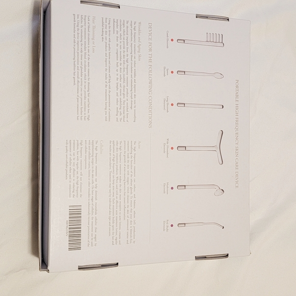 Facial High Frequency with 8 pieces of tubes - Picture 2 of 3